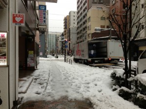 積雪　大雪　雪が積もった　東京